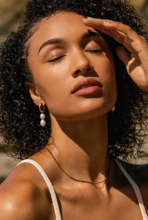 Lani Pearl Drop Earrings