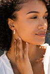 Tessa Pearl Hoops