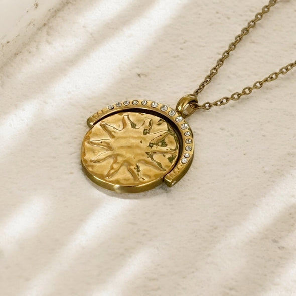 Solaris Medallion Necklace