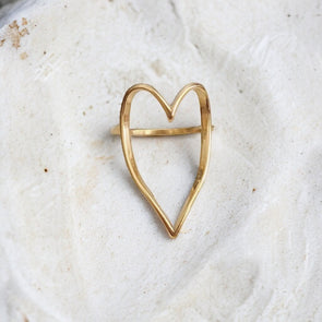 Open Heart Ring