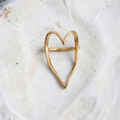 Open Heart Ring