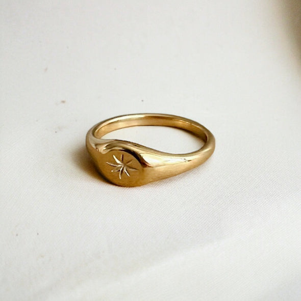 Mini Starlet Signet Ring