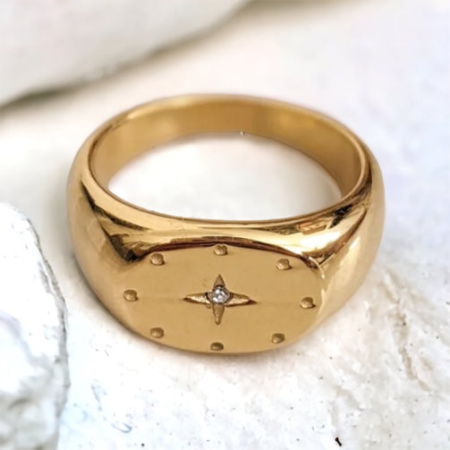 Starlet Signet Ring