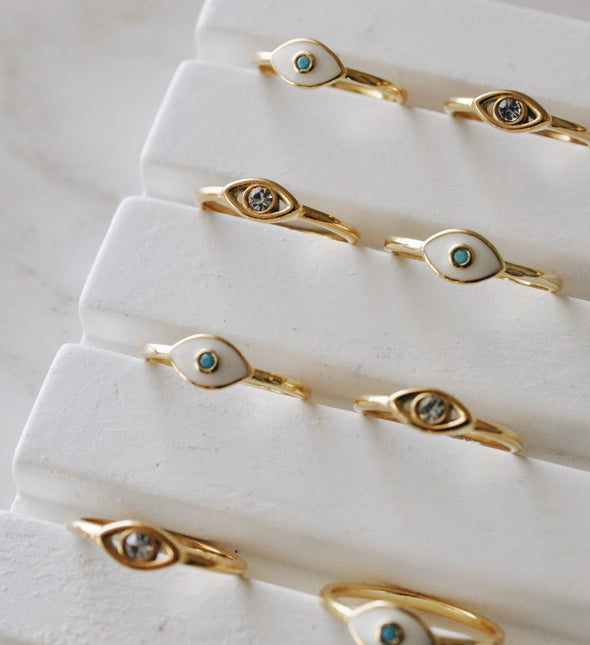 Gaia Evil Eye Ring