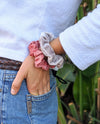 Rust Tie Dye Scrunchies