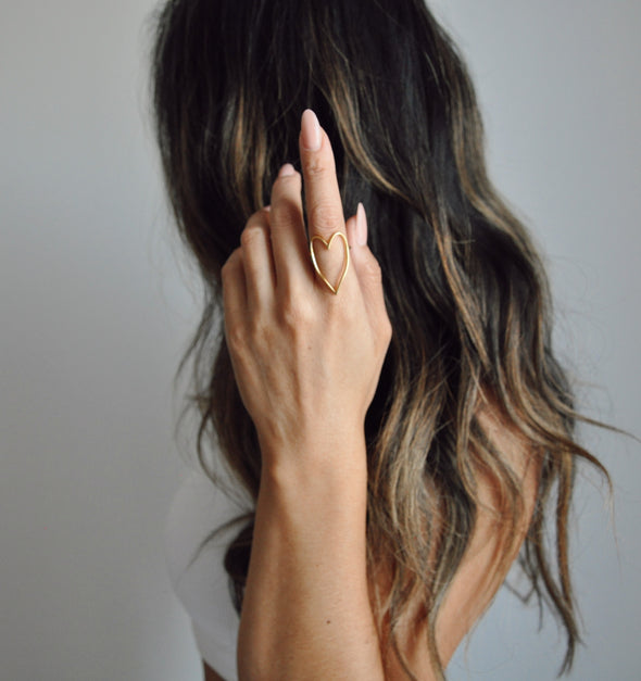 Open Heart Ring